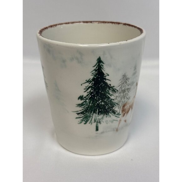 Robert Stanley Home Collection Coffee Cup Mug with Plate Christmas Tableware - Picture 3 of 7